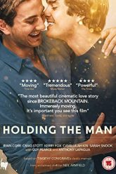 holding the man