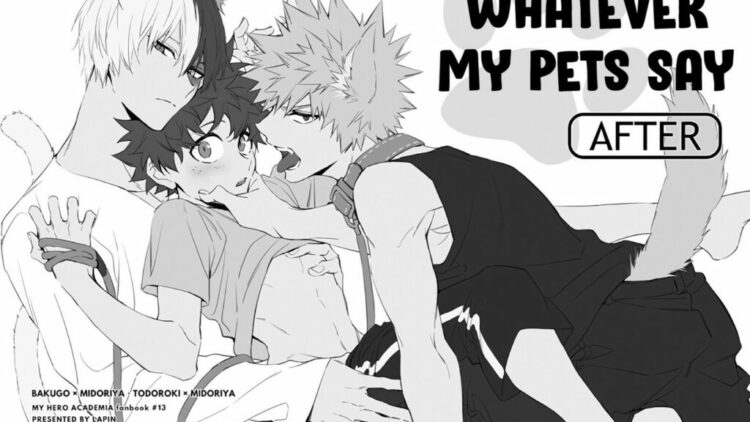 Whatever My Pets Say- After – My Hero Academia
